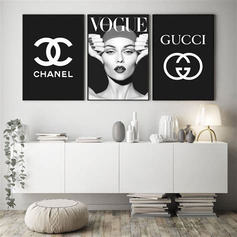 Chanel prints set of 3